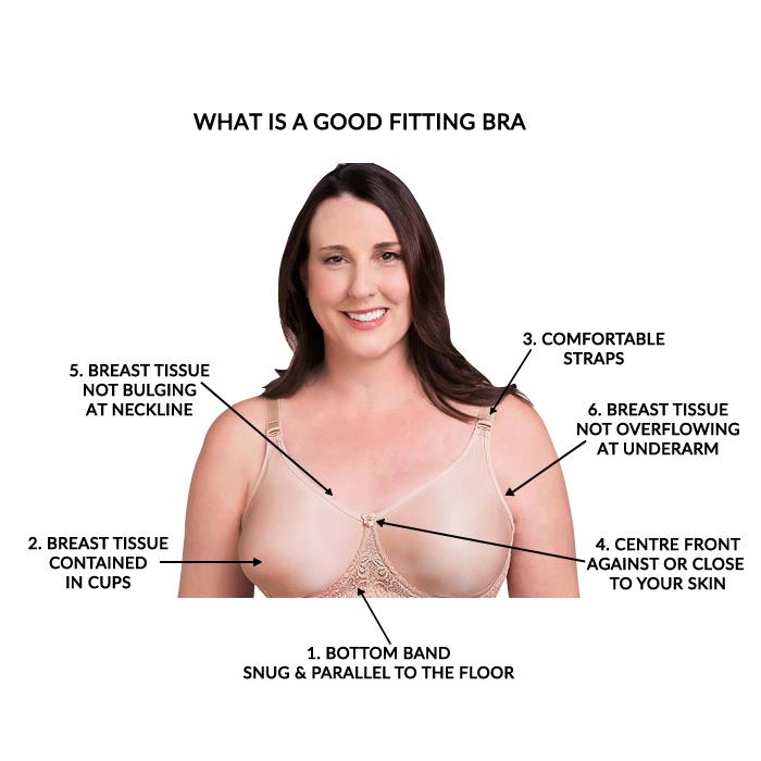 Trulife Alexndra Seamless Mastectomy Bra 4013