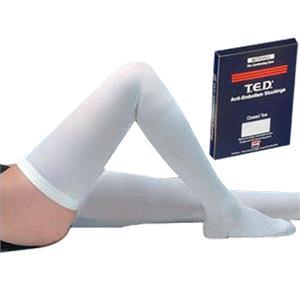 Covidien Kendall Closed Toe Thigh Length TED Anti-Embolism Stockings For Continuing Care
